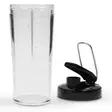 Smoothie-to-go pro juomakuppi Comfortjuicer 450 ml kouluun, töihin tai kuntosalille - Musta - Tehosekoittimet ja vatkaimet - 8717964992426 - 47