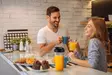 Smoothie-to-go pro juomakuppi Comfortjuicer 450 ml kouluun, töihin tai kuntosalille - Musta - Tehosekoittimet ja vatkaimet - 8717964992426 - 54