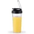 Smoothie-to-go pro juomakuppi Comfortjuicer 450 ml kouluun, töihin tai kuntosalille - Musta - Tehosekoittimet ja vatkaimet - 8717964992426 - 53