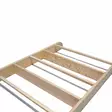 Tammi Kirjahylly - 100% Massiivimänty, Useita Hyllyjä, Kiinnitettävissä Seinään, 120x8x50 cm, 10 kpl - Kirjahyllyt - 8684283666256 - 5