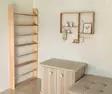 Tammi Kirjahylly - 100% Massiivimänty, Useita Hyllyjä, Kiinnitettävissä Seinään, 120x8x50 cm, 10 kpl - Kirjahyllyt - 8684283666256 - 2