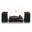 Turntable with built-in amplifier, Bluetooth® and 2x30W speakers Walnut - Levysoittimet ja neulat - 8711902087656 - 10