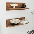 TV-taso: Tammi, 100% Mänty, Metallirunko, Antibakteerinen, Ruostumattomat Jalat, Koko: 150x40x30 cm, Helppo Koota - TV-tasot - 8683743040896 - 8