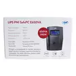 UPS PNI SafePC E650VA, teho 390W, 1.8A, lähtö 2 x 230V, LCD-näyttö, akku 7.2A mukana - PNI tuotteet - 5949066524516 - 8