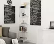 Valkoinen Kirjahylly - Moderni ja Tyylikäs, 100% Melamiinipinnoitettu, 45x170x22 cm, Useita Hyllyjä, Lisäsäilytystila - Kirjahyllyt - 8681875385496 - 2