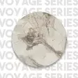 Valkoinen Marmori Kulta Kirjahylly - 100% Melamiinipinnoitettu Lastulevy, 18mm, Metallirunko, 87,5x175x30cm - Kirjahyllyt - 8683743451586 - 5