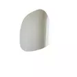 Valkoinen Peili 85x67 cm - Moderni MDF Peili Seinälle Kiinnitettävä, Assembloitu, Skandinaavinen Design - Peilit - 8682870558786 - 1