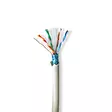 CAT6 verkkokaapelin rulla | Stranded | F/UTP | Puhdas kupari | 50.0 m | Sisäkäyttöinen | Pyöreä | LSZH | Harmaa | Vetolaatikko - Tietokone ja verkko - 5412810406036 - 10