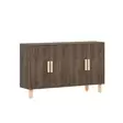 Walnut-värinen Konsoli - 100% Melamiinipinnoitettu Lastulevy, 18 mm Paksuus, 120x73,6x29,6 cm, Yksi Paketti - Lipastot ja senkit - 8684283501946 - 5