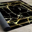 Ylellinen 80x120 cm Samettimatto - Monivärinen, Antibakteerinen, Konepestävä, Liukumaton, 3D Digitaalipainatus - Pienet matot ja käytävämatot - 8681875980356 - 4