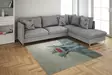 Ylellinen Monivärinen eteisen matto käytävämatto 80x150 cm - Antibakteerinen, Konepestävä, Liukumaton, 3D Digitaalinen Painatus - Pienet matot ja käytävämatot - 8681875629736 - 2