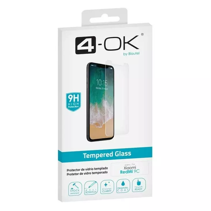 4-ok panssarilasi xiaomi redmi 9c / 9a - Muut merkit - 8428728124716 - 1
