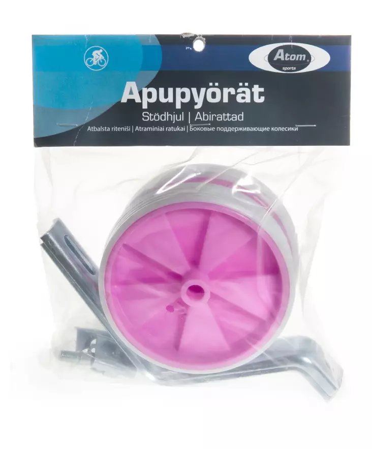 Apupyörät säädettävä 12 cm - Polkupyörätarvikkeet ja varaosat - 6410412175076 - 1