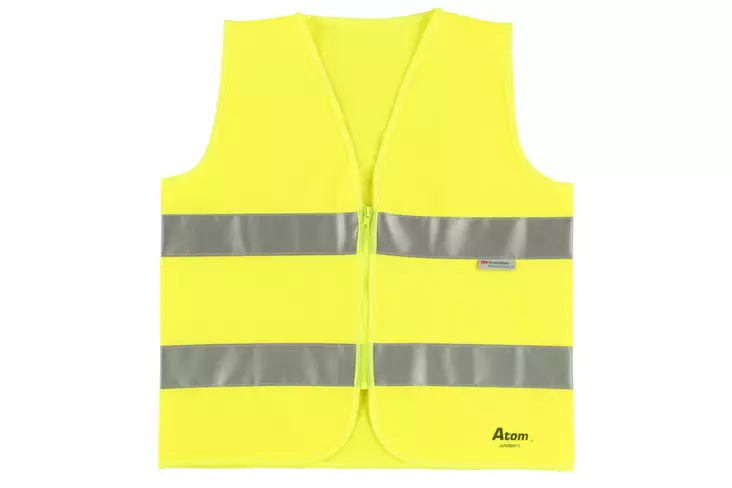 Heijastinliivi vetoketju 3M lasten L ke=20 - Heijastimet ja huomioliivit - 6410413204256 - 1