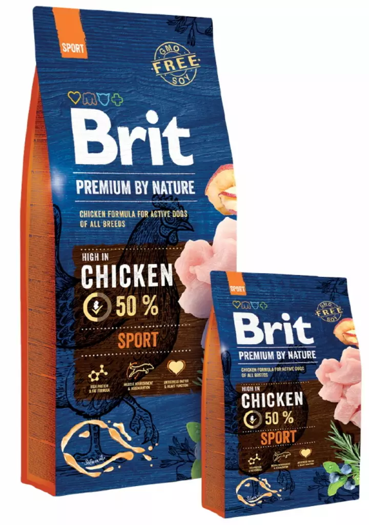 \Brit Sport aktiivisille aik. koiril. 3kg - Koiran ruoat ja ateriat - 8595602526666 - 1