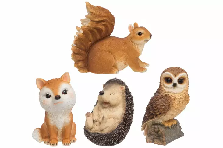 Eläinpatsas 20 cm - Pihakoristeet - 6410413026766 - 1