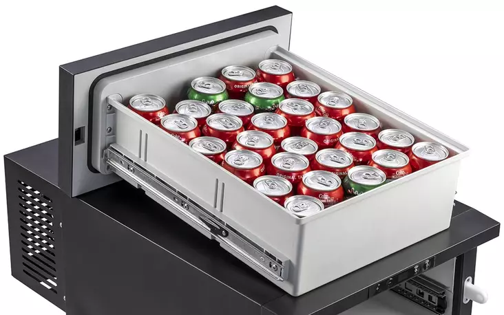 J=C3=A4=C3=A4kaappi vetolaatikolla Pro 20l 12-24V, Frezzer - Matkajääkaapit - 6438014301556 - 1