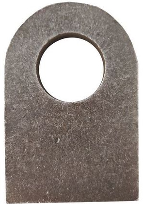 Hitsattava kiinnike 80 x 120 reik=C3=A4 40mm - Hitsattavat holkit, kiinnikkeet, akselit - 6430070622576 - 1