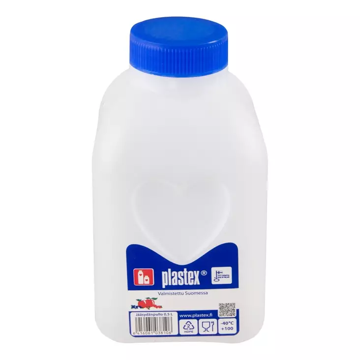 Pakastuspullo J=C3=A4=C3=A4syd=C3=A4n 0,5 L - Ruoan pakastus ja säilöntä - 6416061038106 - 1