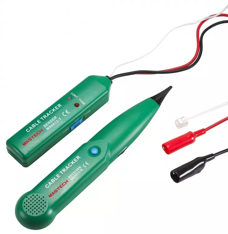 Kaapelitunnistin MS6812A Mastech - Sähköasennustyökalut - 6438152086476 - 1