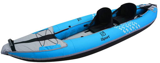 Kajakki ilmat=C3=A4ytteinen Explorer Double, iSport - Kumiveneet ja kajakit - 6438014300986 - 1