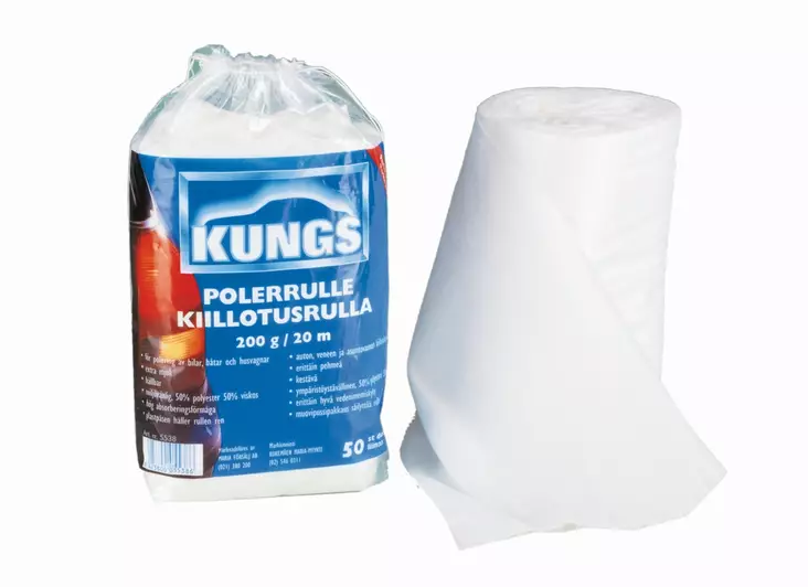 Kiillotusrulla 200 g 20 m KUNGS - Auton pesutarvikkeet - 6423800055386 - 1