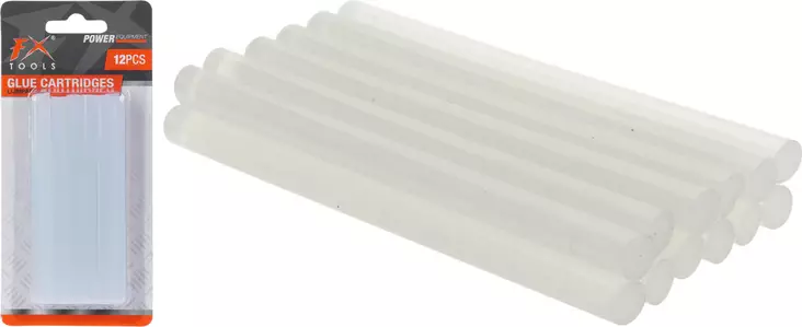 Kuumaliimapuikko 12kpl - Kuumaliimapistoolit - 8711295390296 - 1