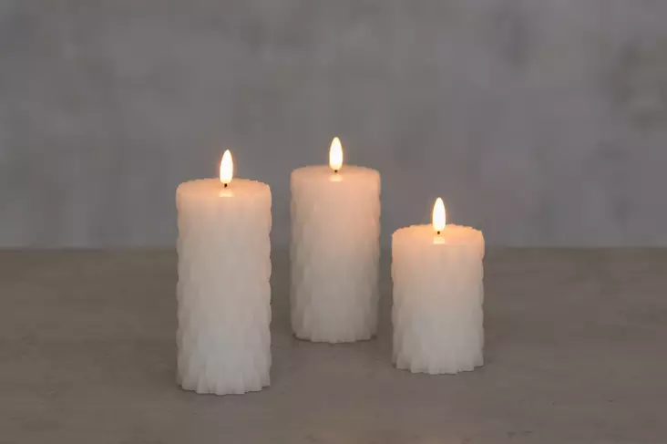 LED-kynttil=C3=A4sarja Carisma 3D liekki - Led-kynttilät ja lyhdyt - 6410416159836 - 1