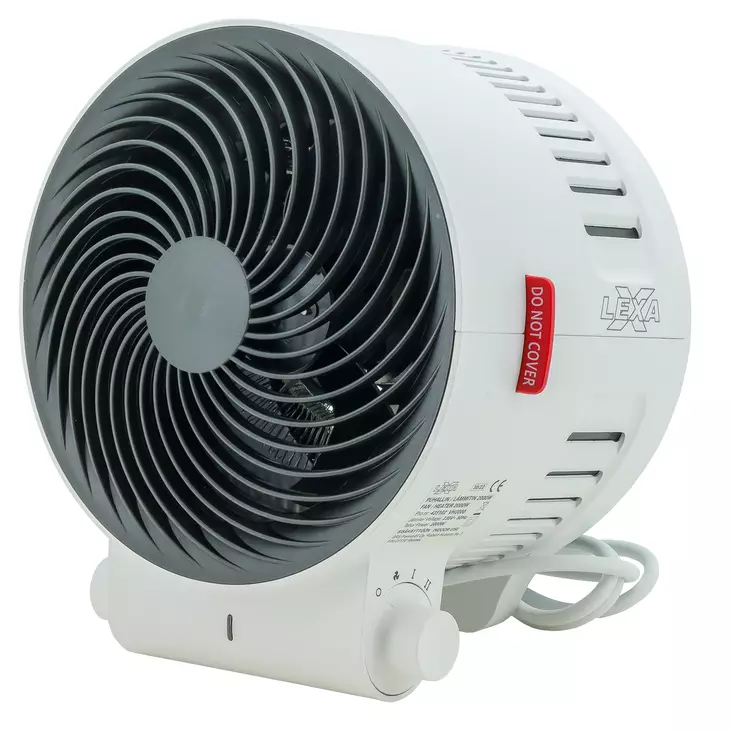 L=C3=A4mmitin tuuletin 2000w Lexxa - Lämpöpatterit ja -puhaltimet - 6430038491046 - 1