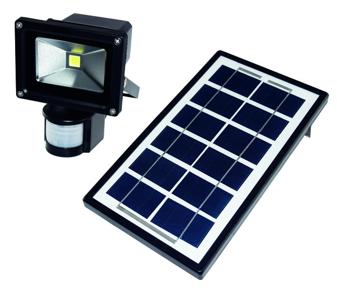 Led valonheitin 4W PIR aurinkokennolla - Valonheittimet - 6438140405326 - 1