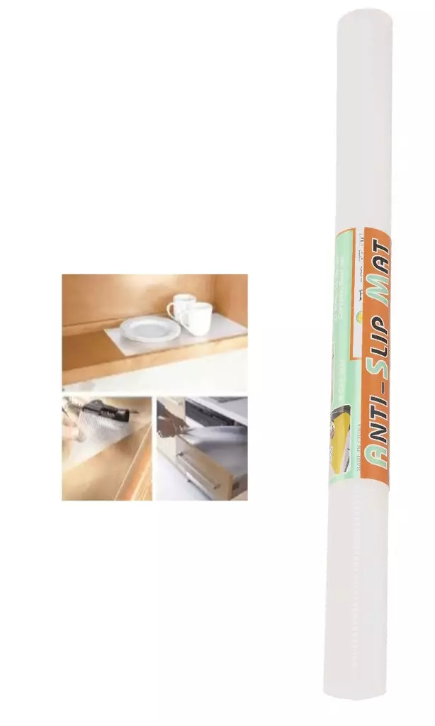 Liukuestematto PEVA, 46x100 cm - Päivittäiskeittiötarvikkeet - 8720573221726 - 1