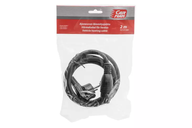 Lohkol=C3=A4mmittimenjohto 2,5 m Calix p=C3=A4=C3=A4kuva=20 - Auton lämmitys - 6410413227606 - 1