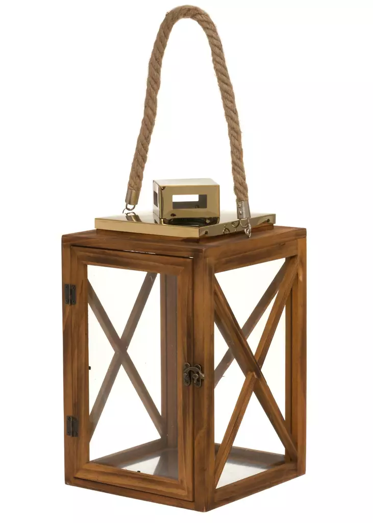 Lyhty Fia 21,5x21x36 cm - Kynttilät ja lyhdyt - 6410416192116 - 1