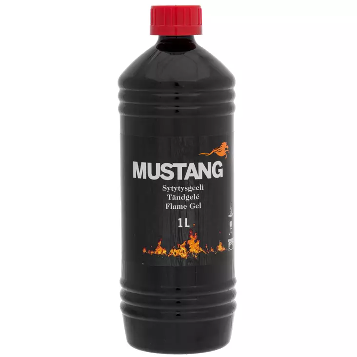 Mustang sytytysgeeli 1l - Sytyttimet, sytykkeet, kaasut - 6410412885746 - 1