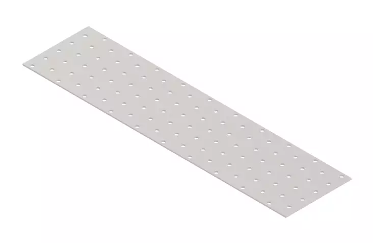 Naulauslevy Kuumasinkitty 400 x 100 x 2,0 mm - Naulauslevyt ja kulmaraudat - 4741280717276 - 1