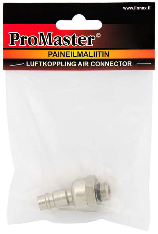 Nivelliitin 1/4" ulkokierteellä 360ast - Paineilmaletkut ja liittimet - 6420286015866 - 1