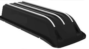 Out-Zone 120 cm pilkkiahkion liukukisko - Ahkiot - 6438014379746 - 1