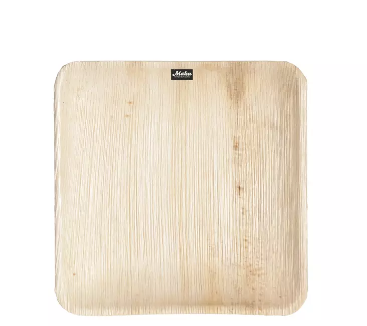 Palmulehtilautanen 20x20 cm 10 kpl - Lautaset - 6410413048096 - 1