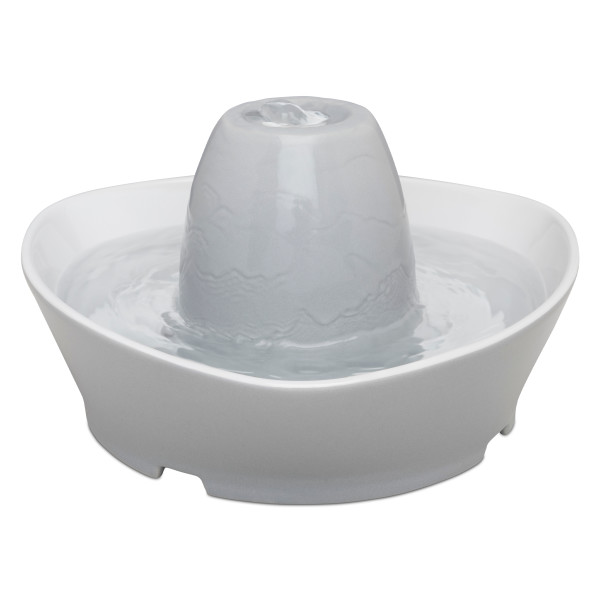 PetSafe Streamside keraaminen lemmikin juomalähde, harmaa 1.8L - Ruoka- ja juoma-astiat - TN-227006 - 1