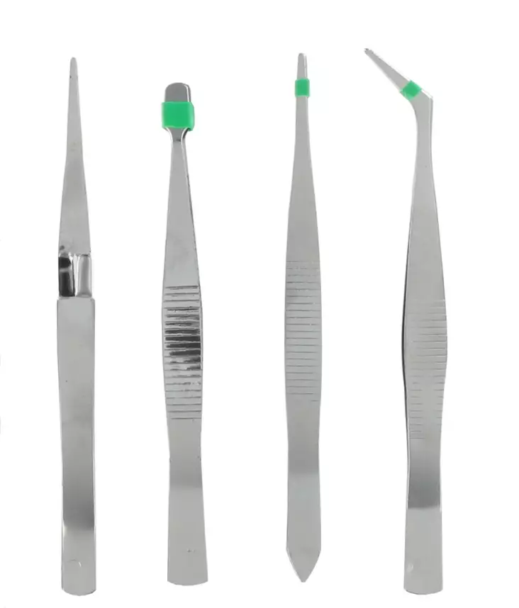 Pinsetti 4 kpl - Käsityökalut - 8714892887046 - 1