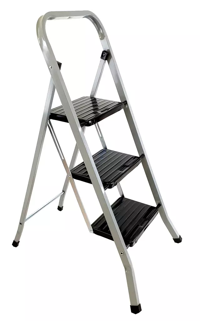 Porrasjakkara 3 askelmaa - Tikkaat ja rakennustelineet - 8586003390086 - 1