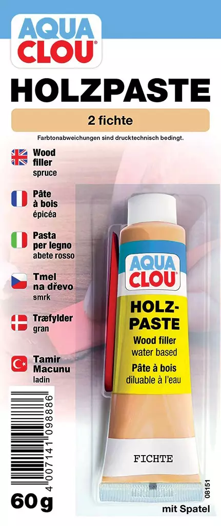 Puukitti Clou 2 Kuusi 60g - Tasoitteet ja täyteaineet - 4007141098886 - 1