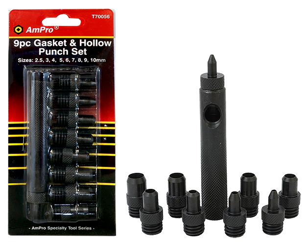 Reikämeistisarja 9-os 2,5-10mm - Vasarat - 795609700566 - 1