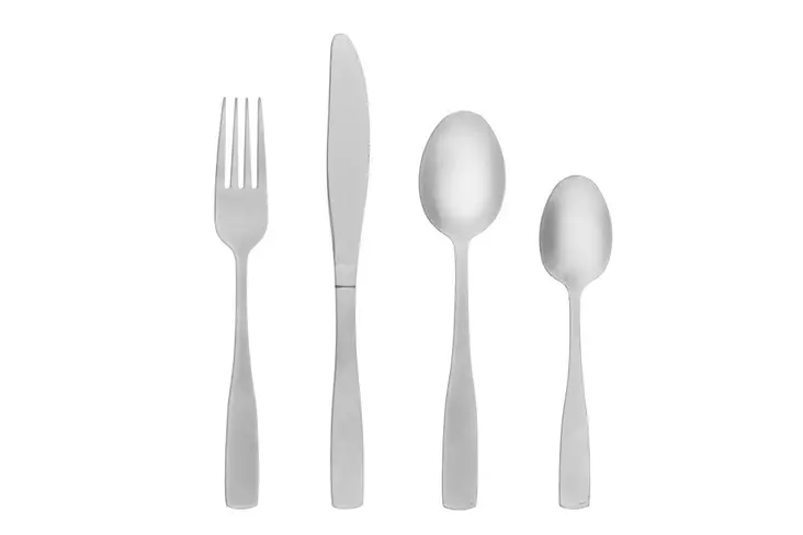 Ruokailuvälineet Basic 16 kpl - Aterimet ja ottimet - 6410412707086 - 1