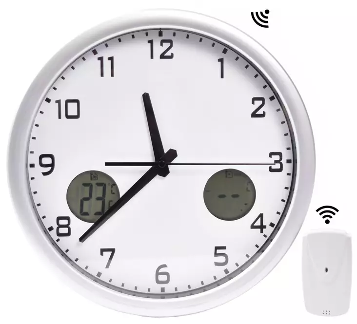 Sein=C3=A4kello s=C3=A4=C3=A4asema 30 cm - Seinäkellot - 6438152086056 - 1
