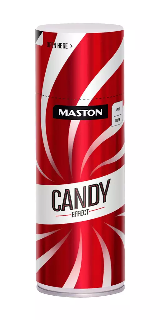 Spraymaali Candy Effect Apple Red 400ml - Spraymaalit - 6412490017156 - 1