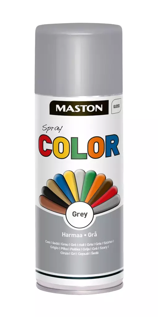 Spraymaali Color Harmaa 400ml - Spraymaalit - 6412490035396 - 1