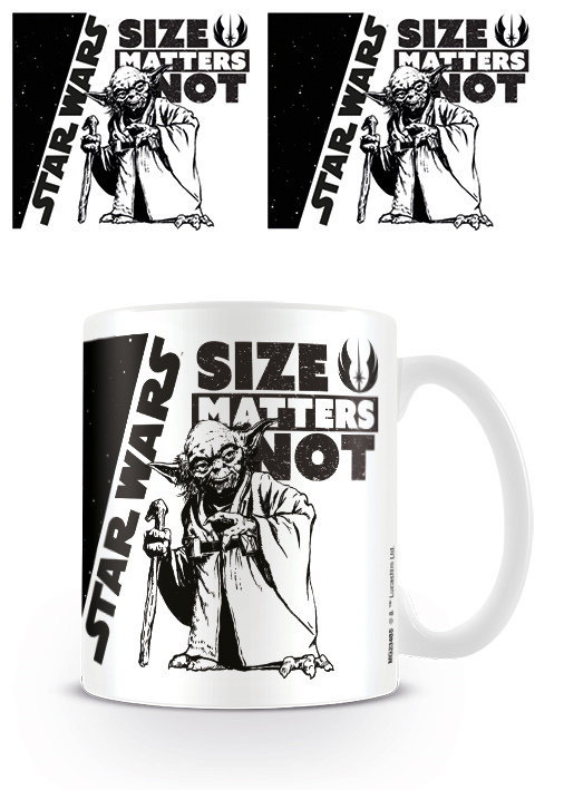 Stars wars "Size matters, not" p=C3=A4=C3=A4kuva=20 - Fanimukit - 5050574234856 - 1