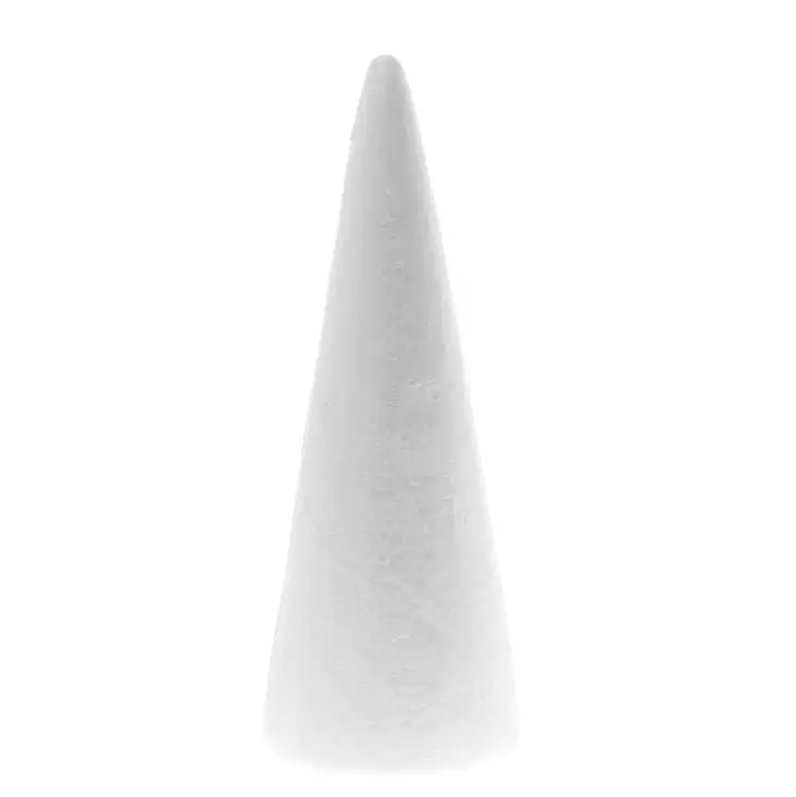 Styrox kartio 30 cm - Askartelumateriaalit ja tarvikkeet - 6410412810106 - 1