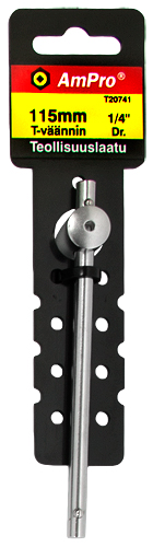 T-väännin 1/4" 115mm - Kiintoavaimet ja vääntötyökalut - 795609207416 - 1